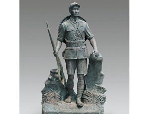 劉開渠《工農紅軍》140×235×120cm，1957年